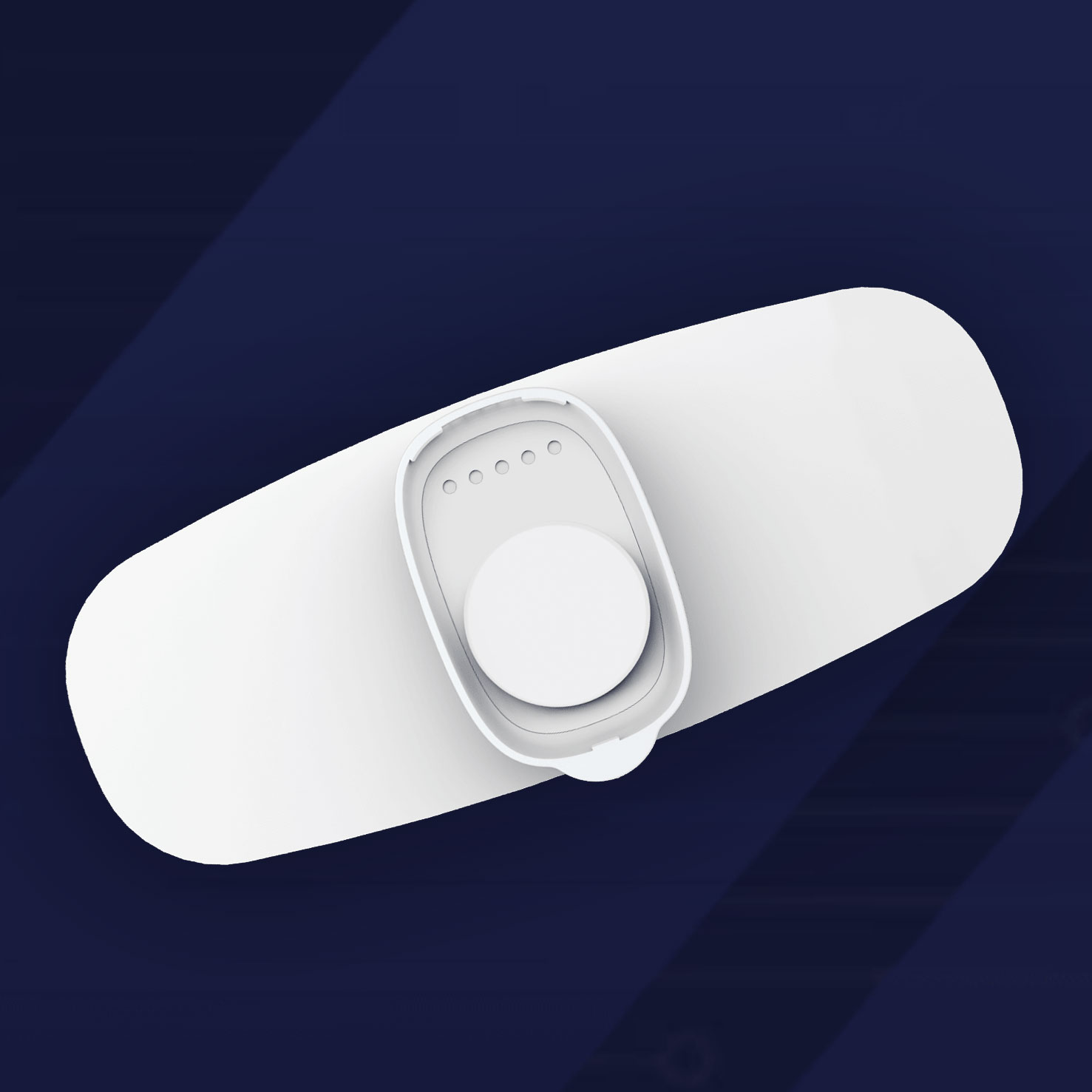 Wearable flexible ECG sensor